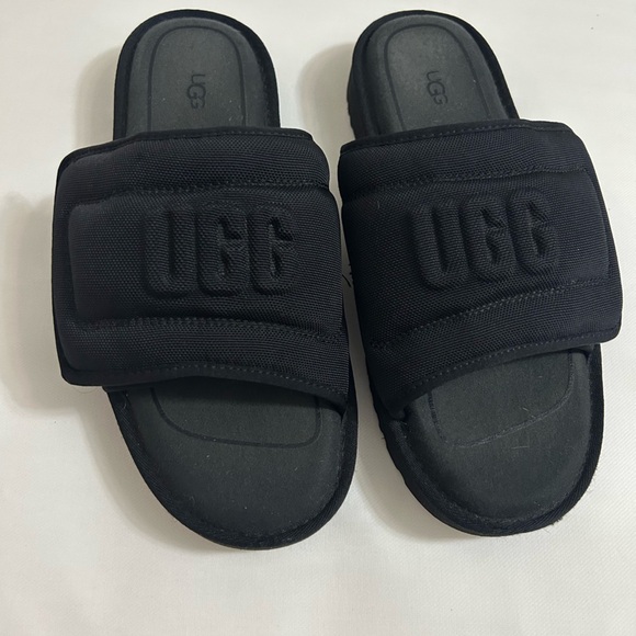 UGG Other - Ugg black Velcro slippers